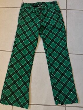 Wild Fable Green Plaid Pants